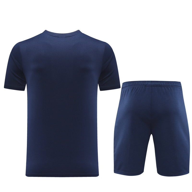 Conjunto Nike Camisa e Bermuda Azul Marinho