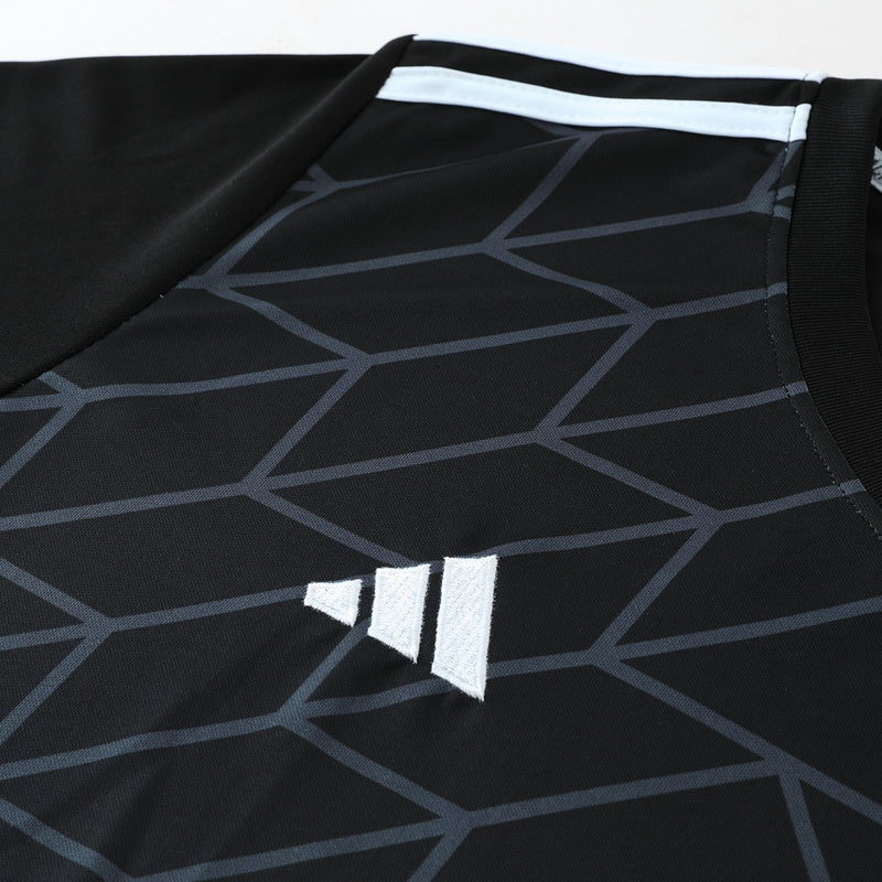Conjunto Adidas Masculino Bermuda e Camisa Preto