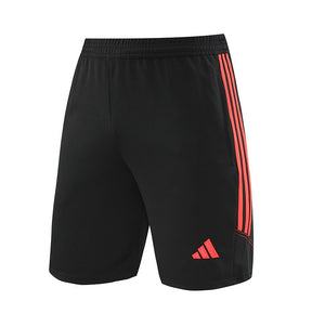 Conjunto Adidas Masculino Camisa Laranja e Bermuda Preta