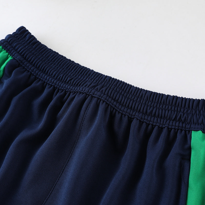 Conjunto Puma Masculino Camisa e Bermuda Azul Marinho e Verde