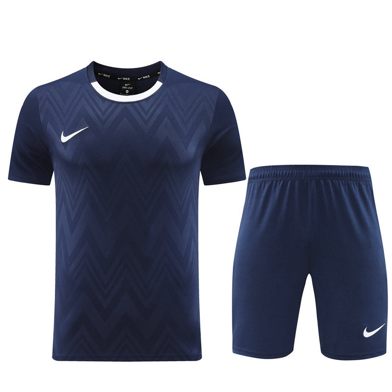 Conjunto Nike Camisa e Bermuda Azul Marinho
