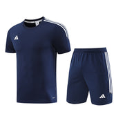 Conjunto Adidas Masculino Bermuda e Camisa Azul Marinho