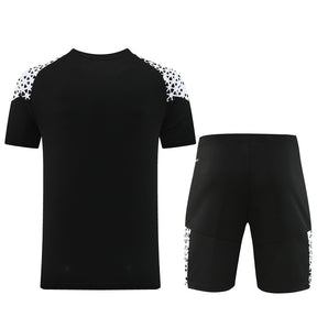 Conjunto Puma Masculino Camisa e Bermuda Preto e Branco