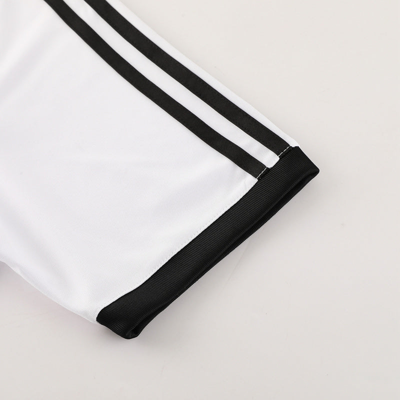 Conjunto Adidas Masculino Camisa Branco e Bermuda Preto