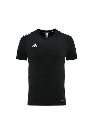 Conjunto Adidas Climacool Masculino - Bermuda e Camisa Preto Com Branco