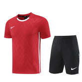 Conjunto Nike Camisa e Bermuda Vermelho e Preto