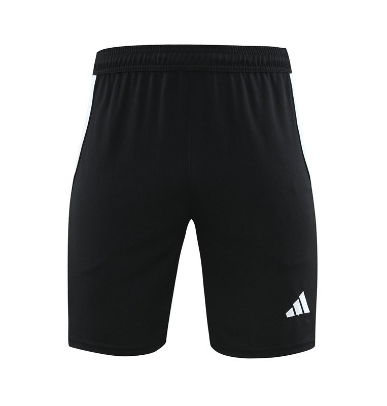 Conjunto Adidas Climacool Masculino - Bermuda e Camisa Preto Com Branco