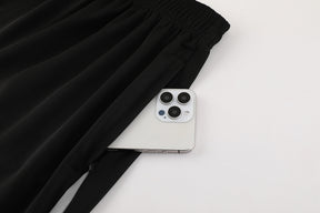 Conjunto Nike Camisa e Bermuda Cinza e Preto
