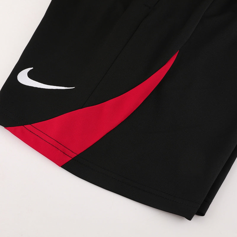 Conjunto Nike Masculino Camisa Vermelha e Bermuda Preta