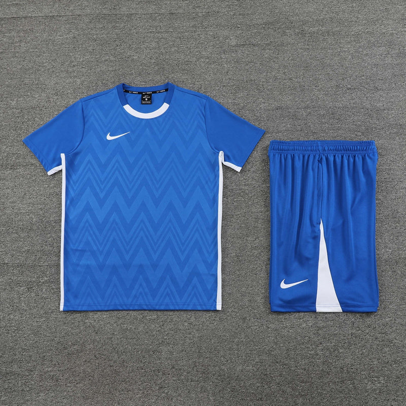 Conjunto Nike Camisa e Bermuda Azul