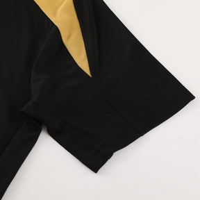 Conjunto Nike Masculino Camisa e Bermuda Preto e Dourado