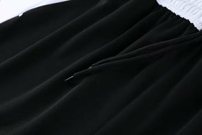 Conjunto Nike Masculino Camisa e Bermuda Preto e Branco