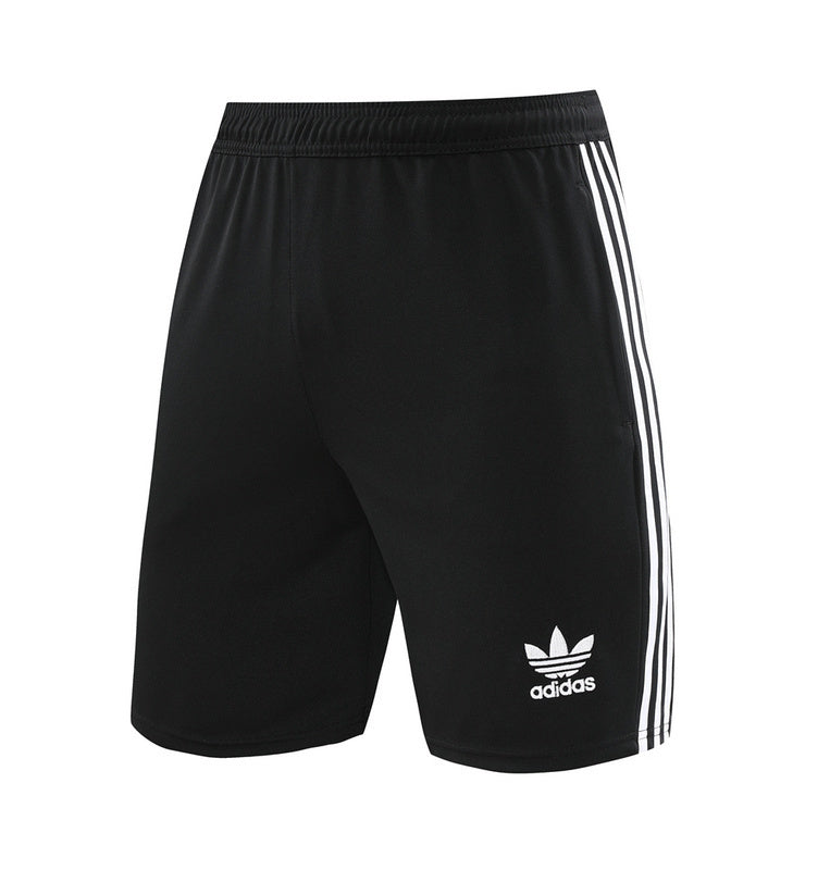 Conjunto Adidas Masculino Camisa Branco e Bermuda Preto