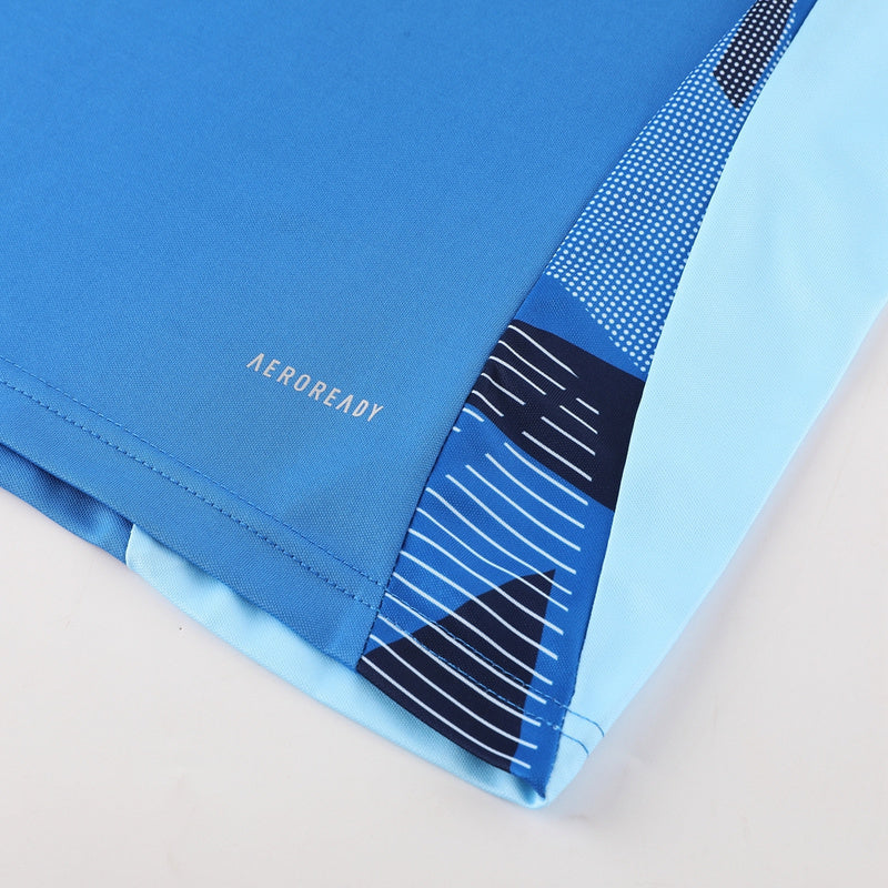 Conjunto Adidas Masculino Bermuda e Camisa Azul