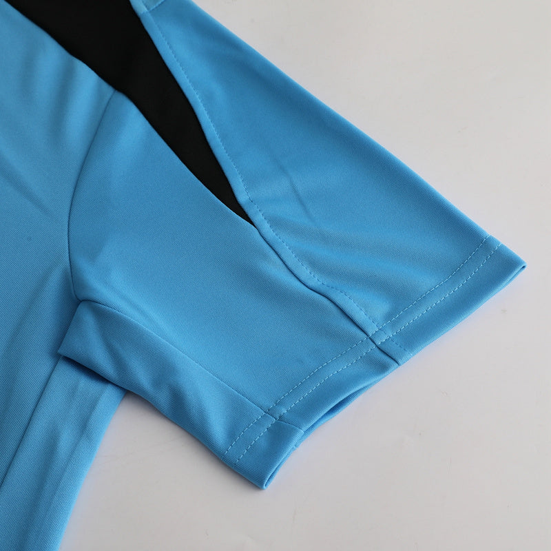 Conjunto Nike Masculino Camisa Azul e Bermuda Preta