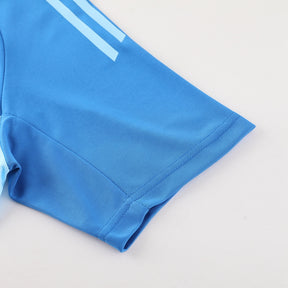 Conjunto Adidas Masculino Bermuda e Camisa Azul