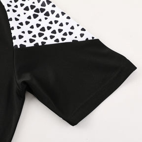 Conjunto Puma Masculino Camisa e Bermuda Preto e Branco