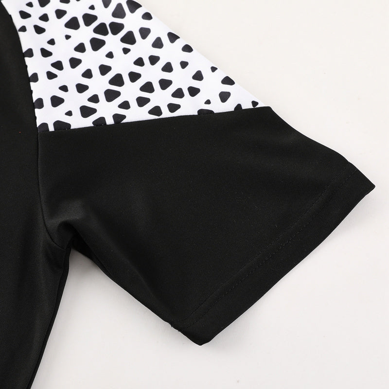 Conjunto Puma Masculino Camisa e Bermuda Preto e Branco