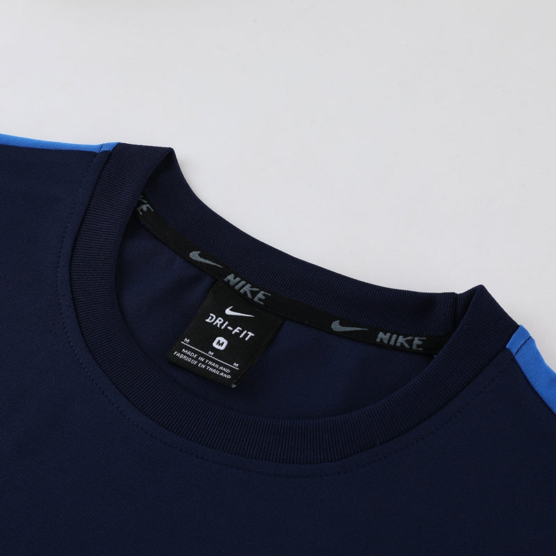 Conjunto Nike Masculino Camisa e Bermuda Azul Marinho