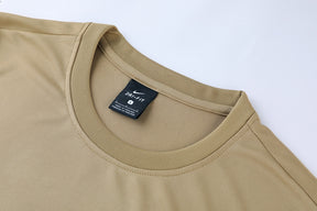 Conjunto Nike Masculino Camisa e Bermuda Marrom e Branco