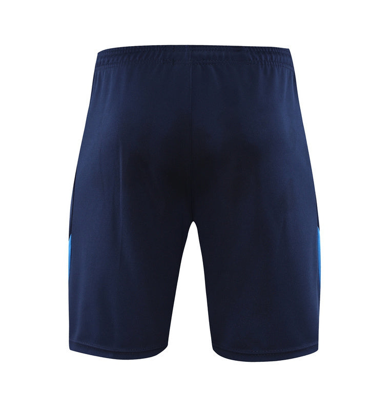 Conjunto Nike Masculino Camisa Azul e Bermuda Azul Marinho