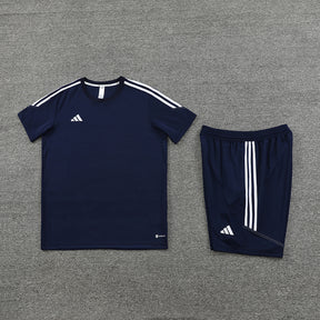 Conjunto Adidas Masculino Bermuda e Camisa Azul Marinho