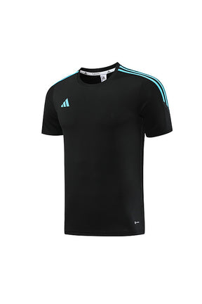 Conjunto Adidas Masculino Bermuda e Camisa Preta e Azul