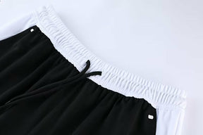 Conjunto Nike Masculino Camisa e Bermuda Preto e Branco