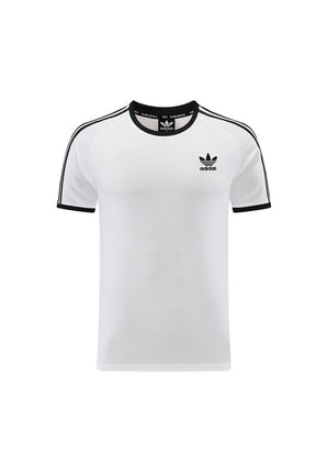 Conjunto Adidas Masculino Camisa Branco e Bermuda Preto