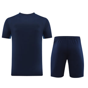 Conjunto Nike Masculino Camisa e Bermuda Azul Marinho