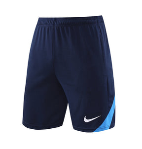 Conjunto Nike Masculino Camisa Azul e Bermuda Azul Marinho
