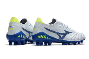 Chuteira Mizuno Morelia Neo 3 Campo FG - Branco/Azul