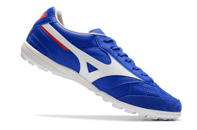 Chuteira Mizuno Morelia Neo Sala Society - Azul/Branco