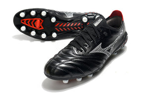 Chuteira Mizuno Morelia Neo 3 Campo FG - Preto/Vermelho/Branco