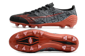 Chuteira Mizuno Alpha Japan FG - Preto/Vermelho
