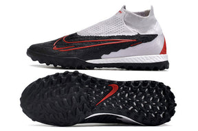Chuteira Nike Phantom GX DF Society TF - Branco/Preto