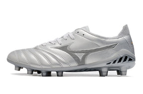 Chuteira Mizuno Morelia Neo 3 Campo FG - Prata