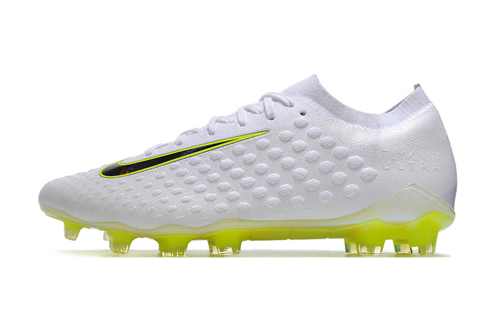 Chuteira Nike Phantom Ultra Venom FG - Branco/Verde