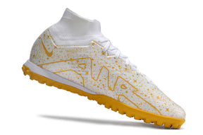 Chuteira Nike Mercurial Superfly 9 Elite Society - Branco/Dourado