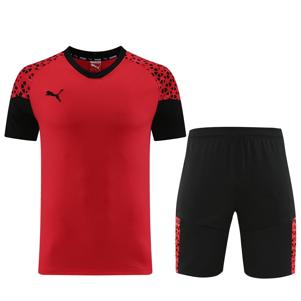 Conjunto Puma Camisa e Bermuda Vermelho