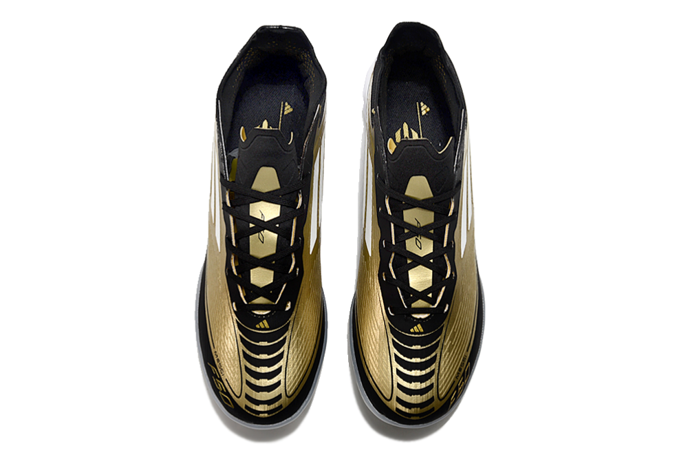 Chuteira Adidas F50 X Society  - Dourada/Preta