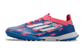 Chuteira Adidas F50 X Society  - Rosa/Azul