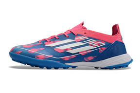 Chuteira Adidas F50 X Society  - Rosa/Azul