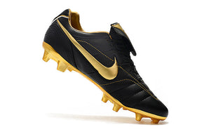 Chuteira Nike 10R Elite FG - Preto/Dourado