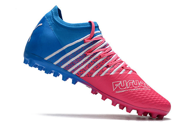 Chuteira Puma Future Z 1.4 MG - Azul/Rosa