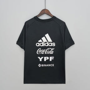 Camisa de Treino Seleção Argentina 2022 Adidas - Preto - Loja da Seven Oficial