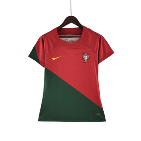 Camisa Feminina Portugal 22/23 Nike - Vinho e Verde - Loja da Seven Oficial