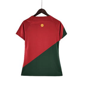 Camisa Feminina Portugal 22/23 Nike - Vinho e Verde - Loja da Seven Oficial