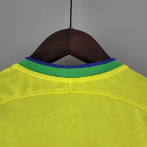 Camisa Feminina Seleção Brasil I 22/23 Nike - Amarelo - Loja da Seven Oficial