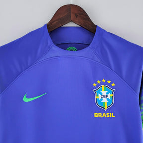 Camisa Feminina Seleção Brasil II 22/23 Nike - Azul - Loja da Seven Oficial